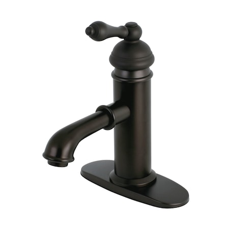 Kingston Brass American Classic Single-Handle Bathroom Faucet, Bronze KS7415ACL